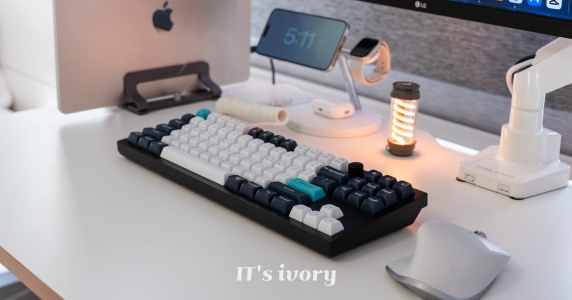 저소음 무선 기계식 키보드 적축 키크론 Q3 MAX